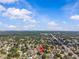 Aerial neighborhood shot, indicating the property's proximity to local amenities and transport at 4120 Tyndale Dr, Brandon, FL 33511
