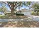 Charming single-story home featuring a two-car garage, mature landscaping, and a well-maintained lawn at 4120 Tyndale Dr, Brandon, FL 33511