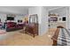 Open-concept living room showcasing neutral tile flooring and ample natural light at 4120 Tyndale Dr, Brandon, FL 33511