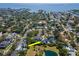 Aerial view showcasing the house location within a community with easy access to the ocean at 4702 W Heron Ln, Tampa, FL 33629