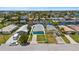 This areal property shot shows the homes location at 5051 Bonito Dr New Port Richey, FL 34652 at 5051 Bonito Dr, New Port Richey, FL 34652