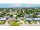 Aerial view of a neighborhood with tree lined streets and well-manicured lawns at 6875 11Th N Ave, St Petersburg, FL 33710