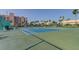 Enjoy a game on the community tennis courts with manicured landscaping at 7465 Bay Island S Dr # 213, South Pasadena, FL 33707