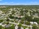 An aerial view of the neighborhood showcasing the location of the property at 1035 58Th N Ave, St Petersburg, FL 33703
