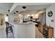 Spacious kitchen bar area, with seating, and plenty of storage at 1201 Peridot Ln, Sun City Center, FL 33573
