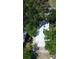 Aerial close up of the roof and backyard at 1221 E Osborne Ave, Tampa, FL 33603