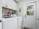 Convenient laundry room with modern appliances and outside access at 1408 Michigan Ave, Palm Harbor, FL 34683