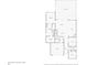 Detailed first-floor layout showing room sizes, location of garage, laundry, and primary bedroom at 1416 Via Verdi Dr, Palm Harbor, FL 34683