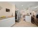 Open kitchen overlooks the dining area with stainless steel appliances and lots of counter space at 26501 Whirlaway Ter, Wesley Chapel, FL 33544