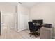 Functional office space with double monitors and closet at 3023 Minuteman Ln, Brandon, FL 33511