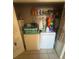 Laundry room area with appliances and storage space at 3710 N 57Th St, Tampa, FL 33619