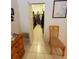 Walk-in closet with ample storage space and tiled floor at 5025 Westshore Dr, New Port Richey, FL 34652