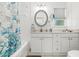 Bright bathroom with a tub and shower combo at 603 Royal Crest Drive Dr, Brandon, FL 33511