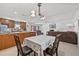 Open dining area adjacent to the kitchen and living room, perfect for entertaining guests at 603 Royal Crest Dr, Brandon, FL 33511