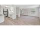 Open floor plan featuring eat-in kitchen and open living room at 706 S 56Th St, Tampa, FL 33619