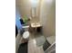 Small bathroom view with a sink, toilet, and accessories at 7620 32Nd S Ave, Tampa, FL 33619