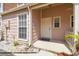 Exterior view of the home's front door and entrance at 9473 N Forest Hills Pl, Tampa, FL 33612