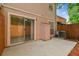 Covered patio with sliding door at 9473 N Forest Hills Pl, Tampa, FL 33612