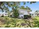 Well-maintained home exterior features neat landscaping and beautiful shade trees at 9690 41St N St # 0, Pinellas Park, FL 33782