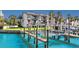 Waterfront home featuring private boat dock, lift, and stunning water views at 101 Marina Del Rey Ct, Clearwater, FL 33767