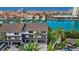 Beautiful waterfront townhome with lush landscaping, attached covered parking, and amazing canal views at 101 Marina Del Rey Ct, Clearwater, FL 33767