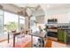 Open-concept kitchen and dining area with modern appliances and industrial design elements at 101 N 12Th St # 400, Tampa, FL 33602