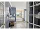 Modern bathroom with a soaking tub, stylish vanity, and elegant fixtures at 11029 Lynn Lake Cir, Tampa, FL 33625