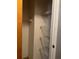 Unfinished walk-in closet with wire shelves on all walls at 12720 Jan St, San Antonio, FL 33576