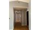 Hallway with doors leading to rooms at 12720 Jan St, San Antonio, FL 33576