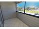 Balcony with tile flooring and nice neighborhood view at 1400 Gandy N Blvd # 1705, St Petersburg, FL 33702