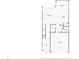 First floor plan featuring a kitchen, living room, dining room, foyer, bathroom and garage at 1570 Marinella Dr, Palm Harbor, FL 34683