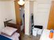 This is a bedroom with a closet and laundry detergent on the floor at 36901 Tara Ave, Zephyrhills, FL 33542