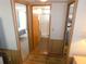 Hallway with views of the bedroom and bathroom at 36901 Tara Ave, Zephyrhills, FL 33542