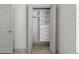 Organized closet with shelving and drawers for ample storage space at 6471 109Th N Ter, Pinellas Park, FL 33782