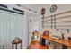 A home office offers lots of shelving and natural light, great for working from home at 8916 Southbay Dr, Tampa, FL 33615