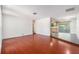 Open living space with hardwood floors and ample room for entertainment and relaxation at 12019 106Th Ct, Largo, FL 33778