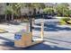 Community entrance with a call box for visitor access at 1230 S Missouri Ave # 704, Clearwater, FL 33756