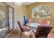 Cozy outdoor patio featuring comfortable seating and pleasant views at 1230 S Missouri Ave # 704, Clearwater, FL 33756