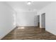 Bright bedroom with recessed lighting and vinyl wood-look flooring at 16247 Little Auk Rd, Weeki Wachee, FL 34614