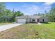 Charming single-story home featuring stone accents, fresh landscaping and a two-car garage at 16247 Little Auk Rd, Weeki Wachee, FL 34614