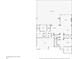 First floor plan showcasing the layout of the home's rooms, including the kitchen, Gathering room, and bedrooms at 17724 Daisy Farm Dr, Lutz, FL 33559