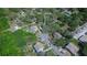 Aerial view of a home at 1820 Rumar Ln with a pool in the backyard at 1820 Rumar Ln, Holiday, FL 34691