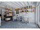 The space is well lit with built-in storage, perfect for crafting, sewing, or a home office at 2511 W Morrison Ave, Tampa, FL 33629