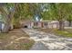 Charming single-story home with a covered carport, a well-maintained lawn, and mature trees at 2646 61St N Ave, St Petersburg, FL 33714