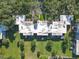 Aerial view of the building showcasing its roof, surrounding greenery, and layout at 2820 Somerset Park Dr # 101, Tampa, FL 33613
