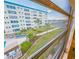 Enjoy this spectacular community view from the home's screened in window at 2850 59Th S St # 310, Gulfport, FL 33707