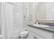 Cozy bathroom featuring a bathtub and shower combination at 30410 Ceasar Park Dr, Wesley Chapel, FL 33543