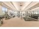 Bright and spacious gym features modern exercise equipment, weights and mirrors for a complete workout experience at 30410 Ceasar Park Dr, Wesley Chapel, FL 33543