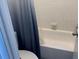 This bathroom features a shower/tub combo at 51 Island Way # 309, Clearwater Beach, FL 33767