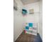 Walk-in closet with wire shelving and carpeting at 5529 White Marlin Ct, New Port Richey, FL 34652